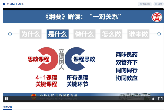 武汉科技职业学院开展“课程思政”线上培训学习活动